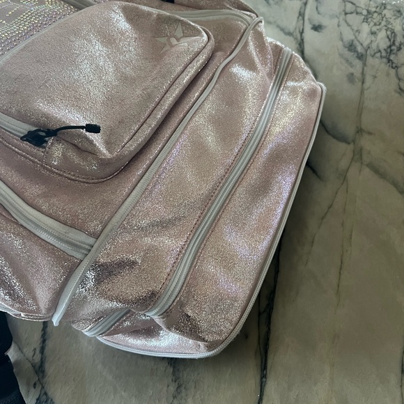 Rebel Pink Sparkle Cheer Backpack - Picture 8 of 9